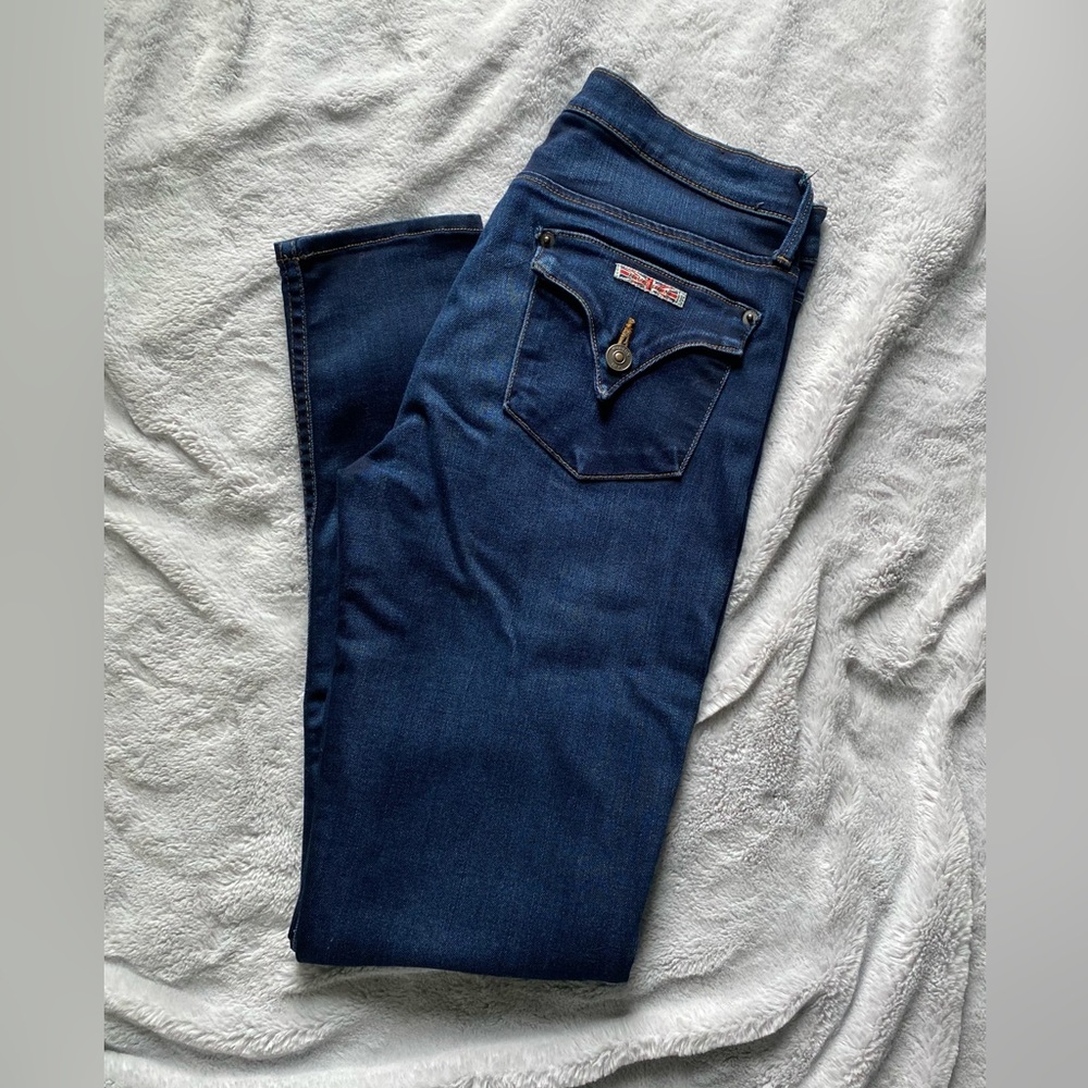Hudson - Dark-Wash, Ankle Skinny Jeans - Size 27